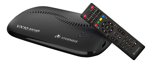 Receptor Vivensis Sathd Vx10 Satelite Preto