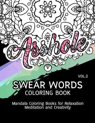 Libro Swear Words Coloring Book Vol.2 : Mandala Coloring ...