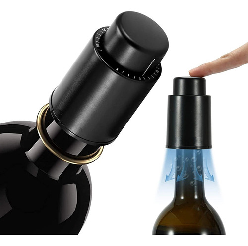 Para Paquete De 1tapones De Vino Al Vacío, Reutilizables