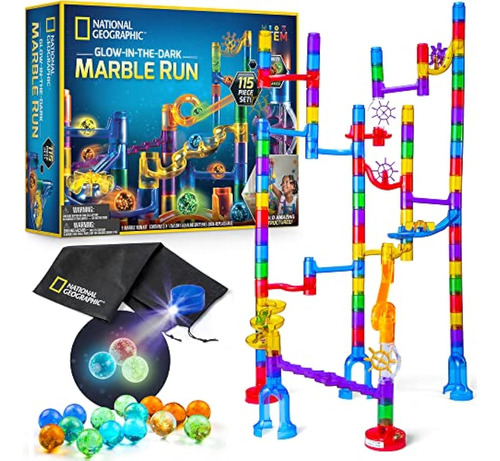 National Geographic Glowing Marble Run - Juego De