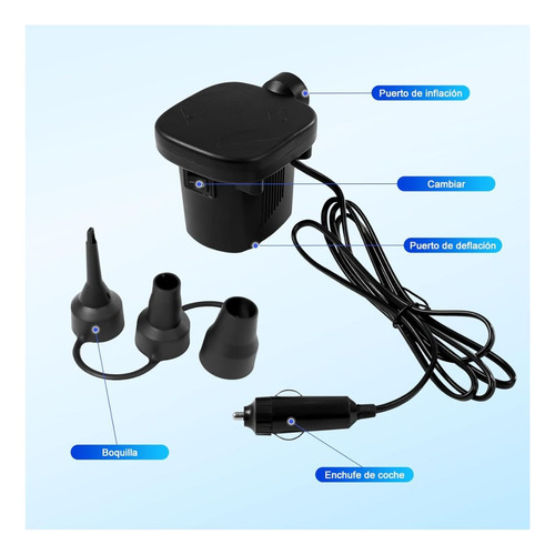 Colchón Portatil Inflable Para Auto Cama De Viaje