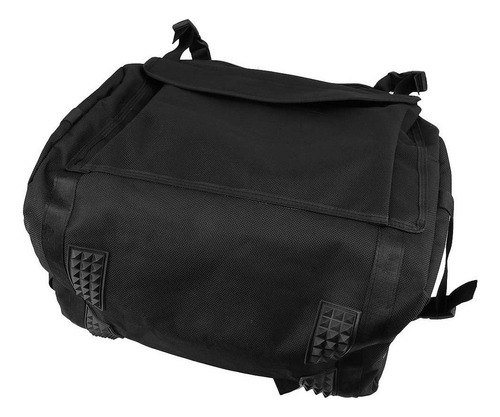 W Bolsa De Armazenamento De Acordeão De Tecido Oxford Preta