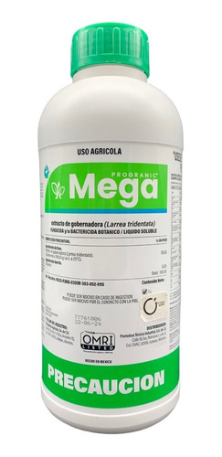 Progranic Mega 1lt Extracto Gobernadora Fungicida Bactericid