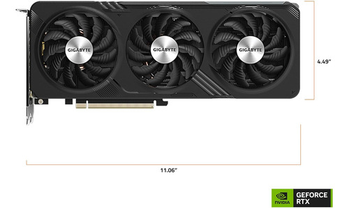 Tarjeta De Video Rtx 4060 Gigabyte 8gb Gddr6 Nueva Tienda