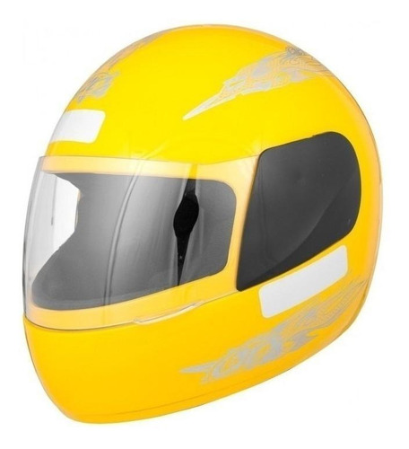 Capacete para moto  integral Pro Tork Liberty  Four  amarelo solid tamanho 58 