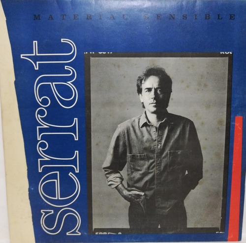 Serrat - Material Sensible Lp La Cueva Musical