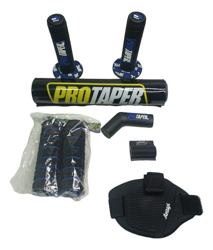 Kit De Gomas Y Puños Protaper Para Moto