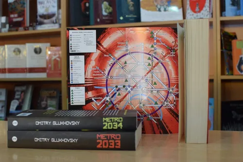 Metro 2033, 2034 Y 2035 Versión Grande Con Mapa Originales