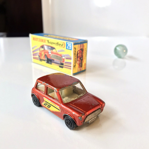 Matchbox Superfast 29 - Racing Mini - 1970 - C/caja Rojo (Usado)
