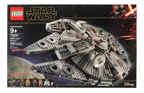 Halcon Milenario Lego 75257 Millenium Falcon 1351pz 7minifig (Usado)