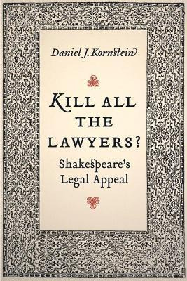 Libro Kill All The Lawyers? : Shakespeare's Legal Appeal ...