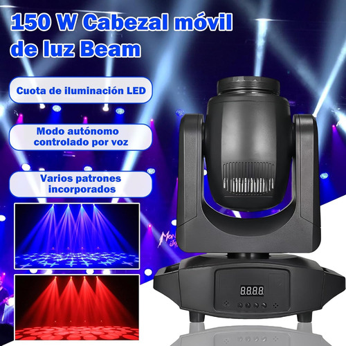 150w Cabeza Móvil Luces Beam Roboticas Led Luces Para Fiesta