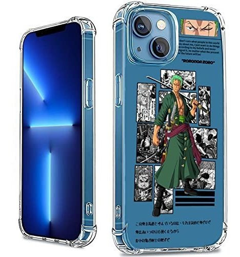 Xxyuikezi Para iPhone 14 Plus Caja De Anime Tpu Kg5me