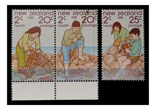 Nueva Zelanda Pro Infancia 1981 Nv. Mint. Iv. 798/800