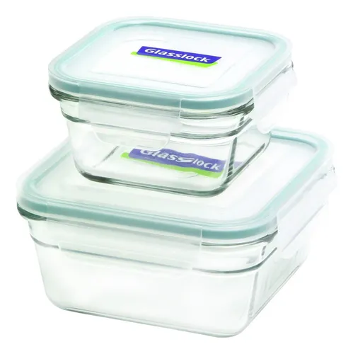 comprar Juego De Recipientes Aptos Para Horno Cuadrados De 4 Piezas 