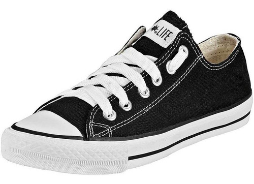 Tenis Playing 01 Color Negro Para Joven Tx6