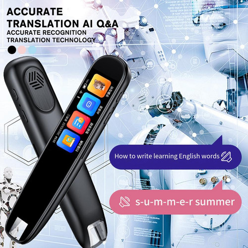 Traductor De Idiomas: Bolígrafo Wifi Scan, Lápiz De Lectura,