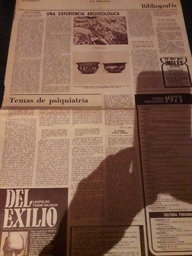 Diario La Prensa 16/09 1973 Arqueología Tastil Salta Nilsson