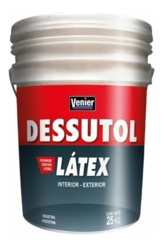 Latex Dessutol Interior Exterior Venier X 25kgs Ferre Tigre