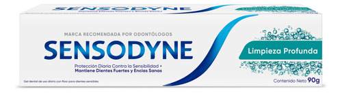 Crema Sensodyne Limpieza Profunda Tubo X - g a $216