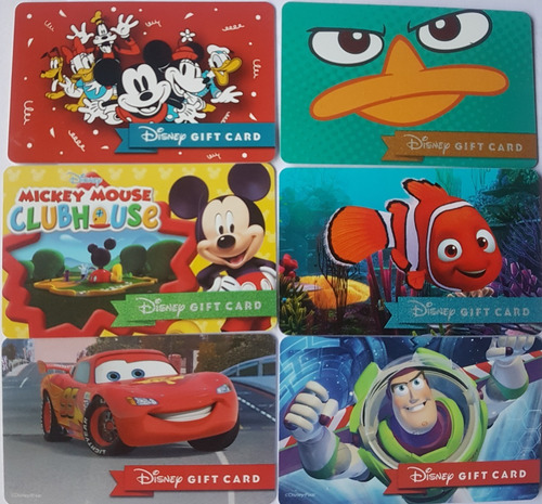 Tarjetas Disney Parks 50 Años Nuevas 2022 Gift Card