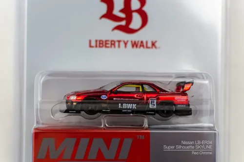 Mini Gt Liberty Walk Nissan Lb-er34 Super Silhouette Skyline Mini Gt Liberty Walk Nissan Lb-er34 Super Silhouette Skyline