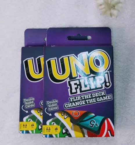 Kit 2 Jogos De Cartas Uno Flip E Uno Clássico Frete Grátis