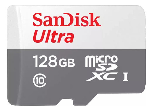 Memoria Microsd 128gb Ultra Clase 10 Sdsqunr-128g-gn3ma