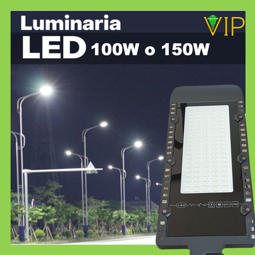 Luminaria Reflector Tipo Poste 100w A Corriente 85-265v