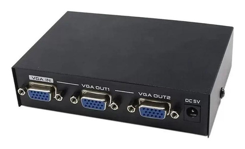 Splitter Divisor Vga 1 Entrada E 2 Saídas Multiplicador Vga