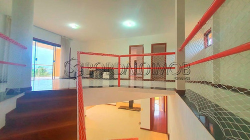 Casa Com 445m², Terreno De 800m² Com 540m² De Área Verde, Vista Panorâmica Para O Lago Paranoá E 3º Ponte. - Villa127538