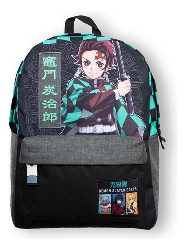 Mochila Anime Bioworld X Demon Slayer Corps Tanjiro Kamado