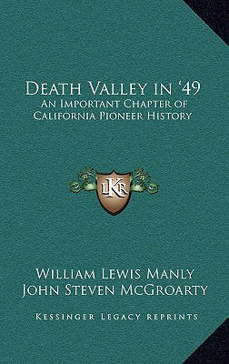 Libro Death Valley In '49: An Important Chapter Of Califo...