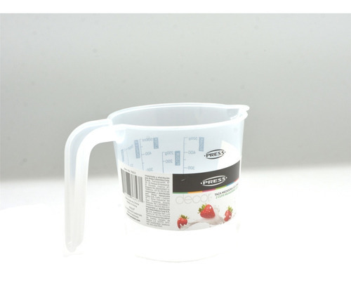 Taza Jarra Plastica Medidora 1/2 Litro Classic Press