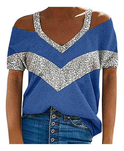 Blusa De Moda Para Mujer, Cuello En V, Holgada Y Lisa, Camis