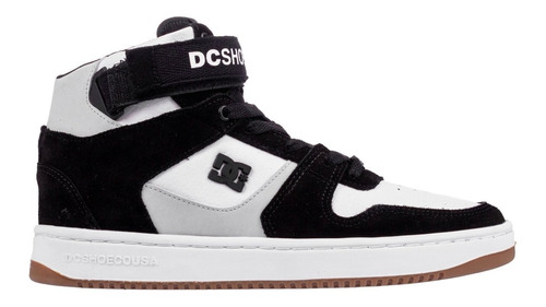 Botitas Dc Shoes Modelo Pensford Ss Negro Blanco Exclusiva