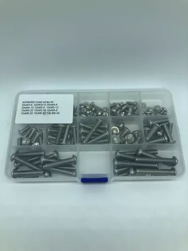 Kit Tornillos M3/m4/m5 Hexagonal Cabeza Redonda Imrpresion3d