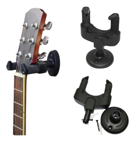 Soporte Gancho Colgador Pared Para Guitarra Bajo Mandolina