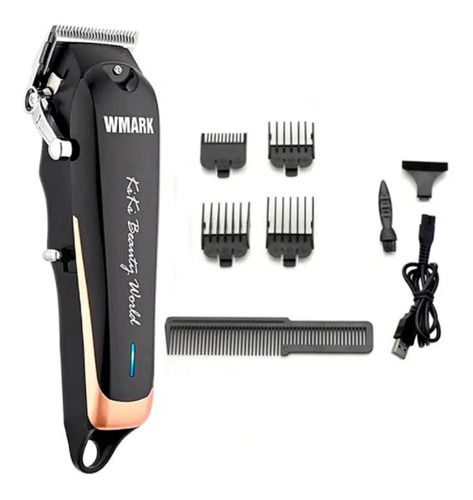 Cortador de cabelo Wmark NG-103 Plus  preto 100V/240V