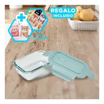 Comprar Pack9 Taper Hermetico Con Divisiones De Tapa Celeste