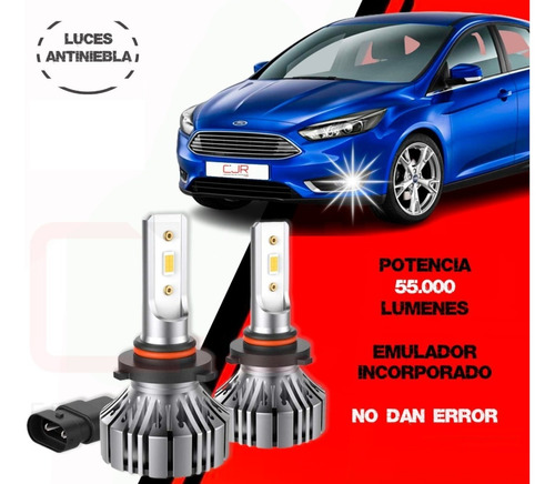 Lampara Cree Led Ford Focus Auxiliares Antinieblas Canbus