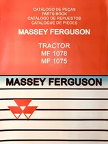 Comprar Manual De Repuestos Tractor Massey Ferguson 1078 1075