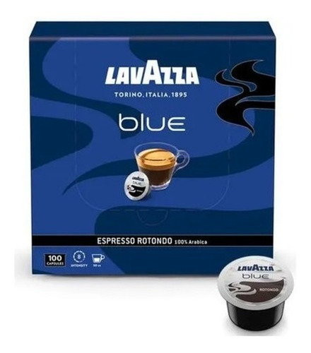 Capsulas De Cafe Lavazza Blue Espresso Rotondo 8gr. X100