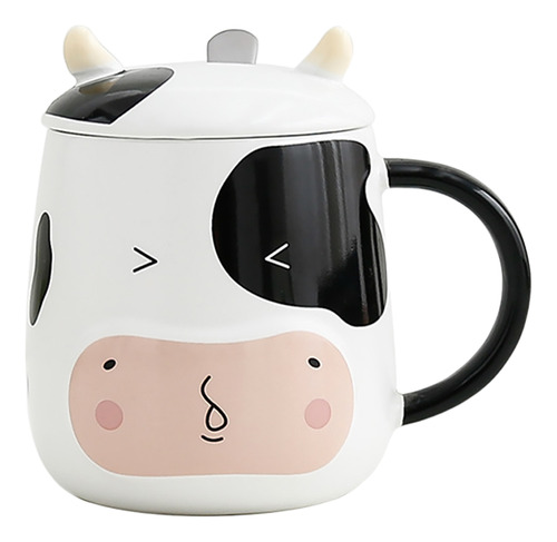 Taza De Té De Cerámica, Taza De Café Con Forma De Vaca Conce