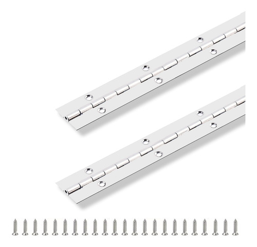 Bisagra Piano Acero Inoxidable 30 Plug X 1 Plug 2 Unidades