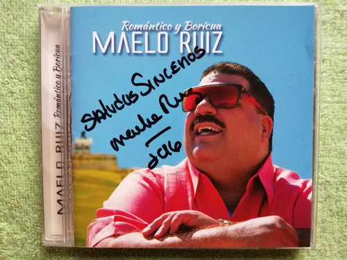 Eam Cd Maelo Ruiz Romantico Y Boricua 2014 Su Octavo Album