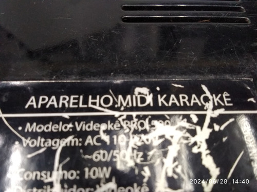 Videoke Raf 500 Pro (usado ) (Usado)