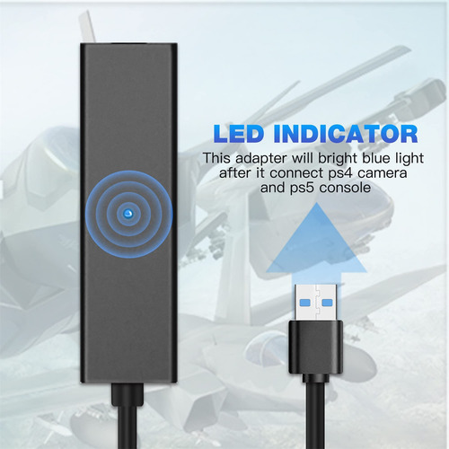 Adaptador De Cámara Para Cable Conversor Psvr/ps5 Vr, 5 Cons