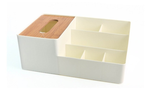 Organizador De Baño Nórdico De 8 Divisiones Con Bamboo