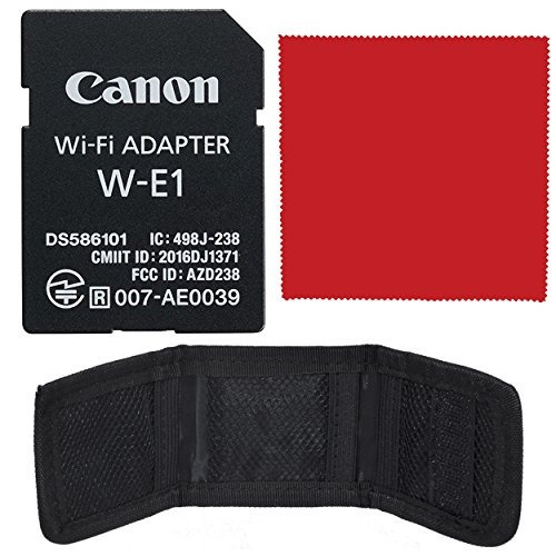 Canon Adaptador Wi-fi W-e1 (1716c001) Bundle Con Fq Almacena